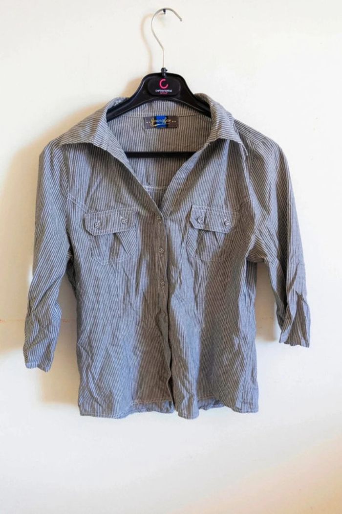 C48 chemise rayé Jennyfer L