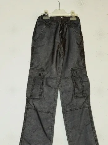 D3304 - pantalon cargo garçon 10 ans