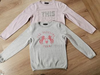 Lot de 2 pulls Inextenso pour fille 8 ans