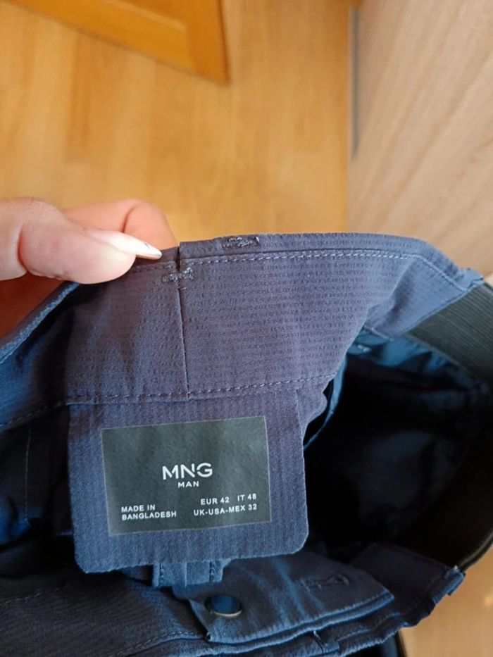 C1 Pantalon marine Mango 42 - photo numéro 3