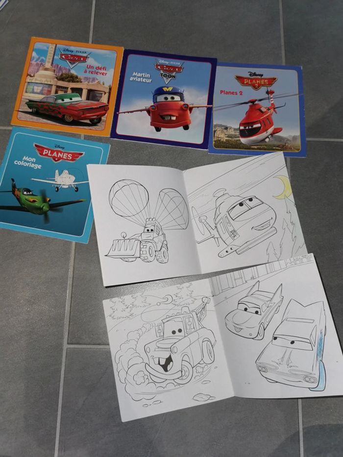 Lot livres cars planes 2 - photo numéro 2