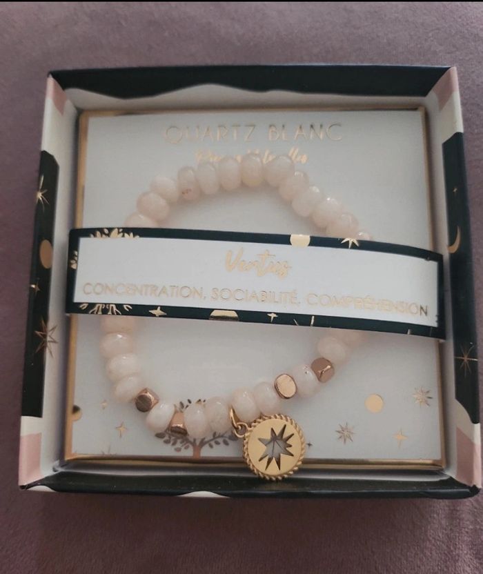 Bracelet Quartz Blanc