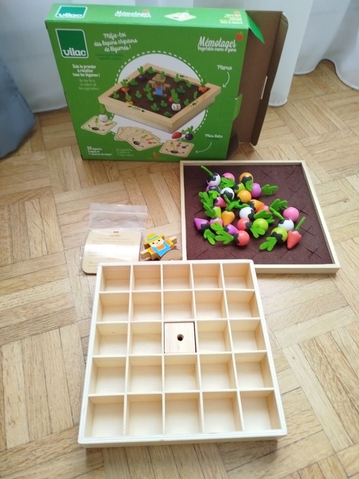 Mémotager jeu de société en bois Vilac +3 ans - photo numéro 5