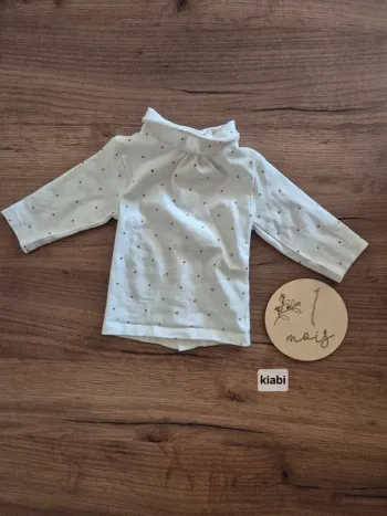 Sous-pull fille 1 mois