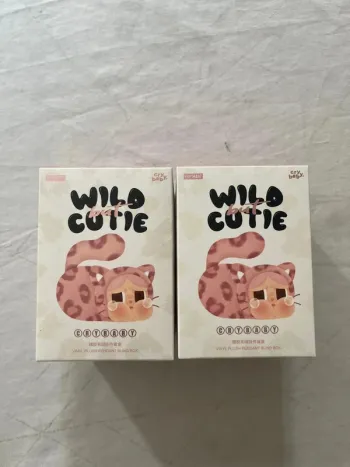 2x Pop Mart - Crybaby - Wild but Cutie - Neuf sous scellé