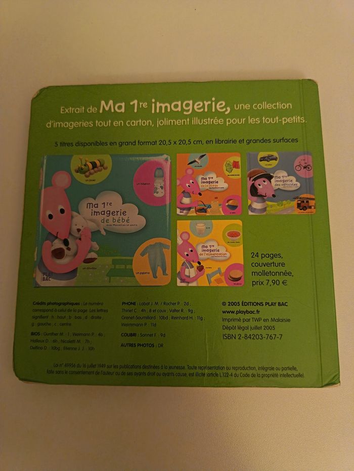 Livre Ma première imagerie des animaux - photo numéro 2