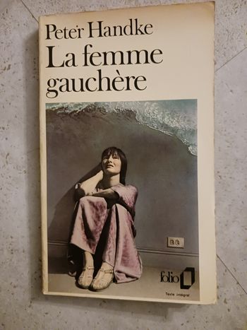 livre la femme gauchère Peter Handke
