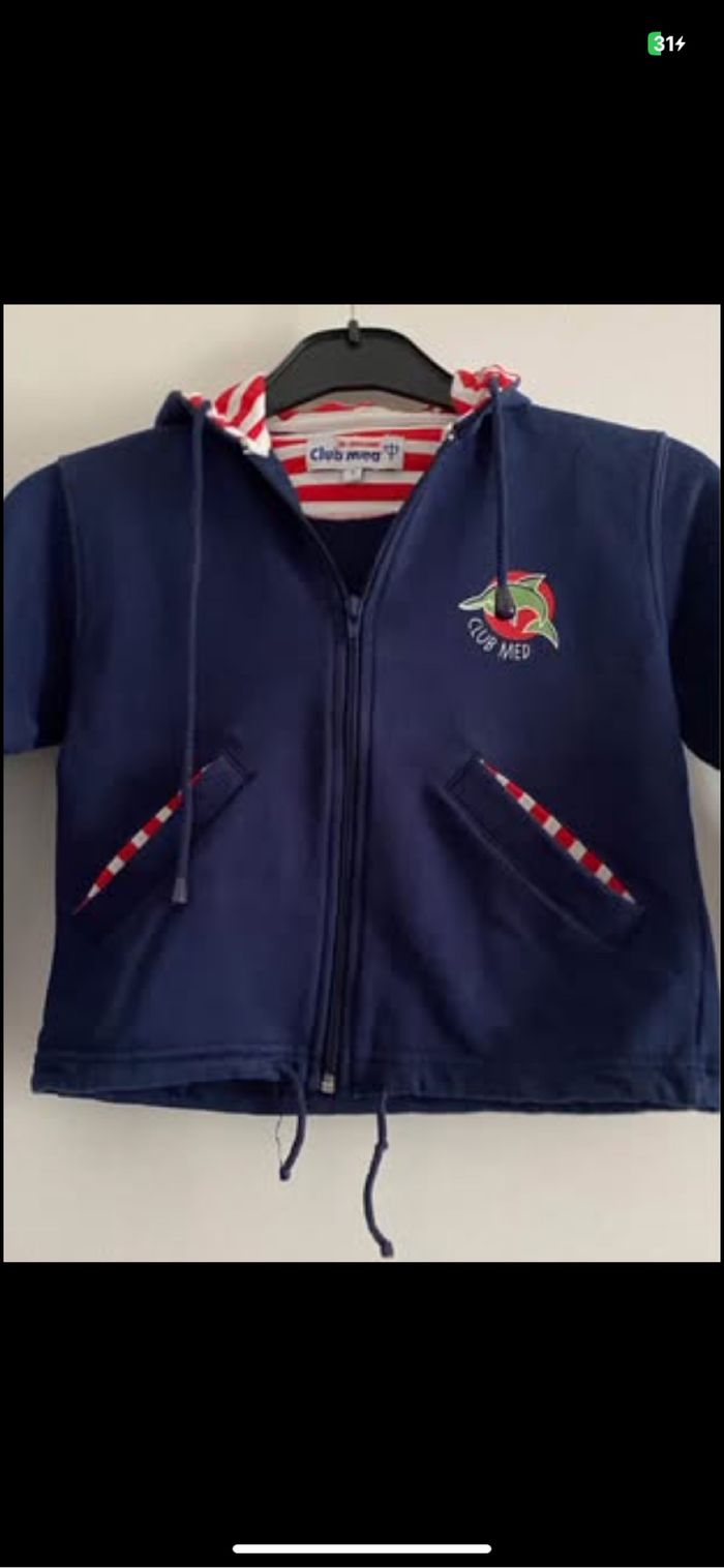 Club Med veste à capuche  5 ans - photo numéro 5