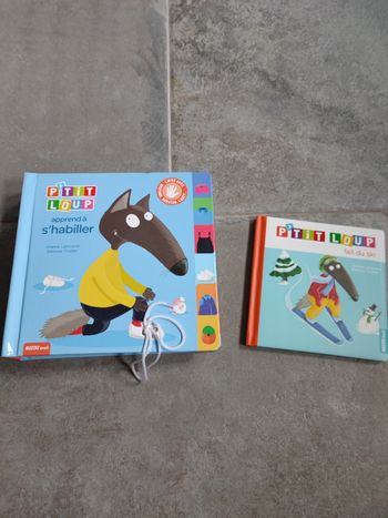 Lot livres P'tit Loup. Auzou éveil