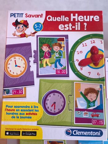 Jeu : quelle heure est-il ?