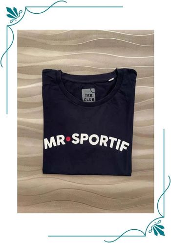 T-shirt marine Mr Sportif