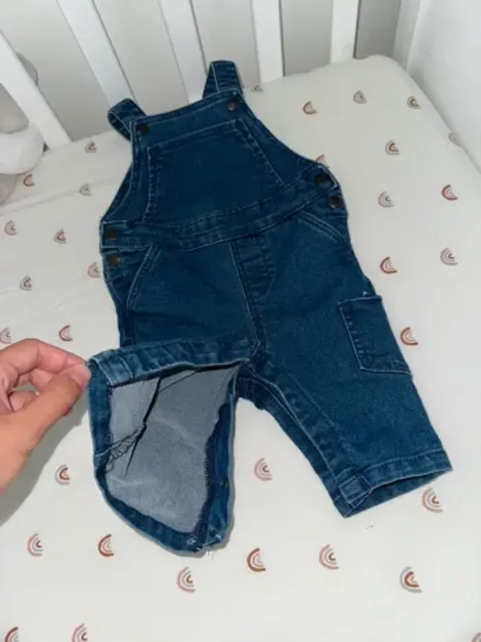 Salopette en jeans - photo numéro 3