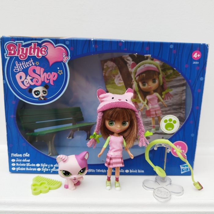 Petshop Blythe #B9 et chat #1856