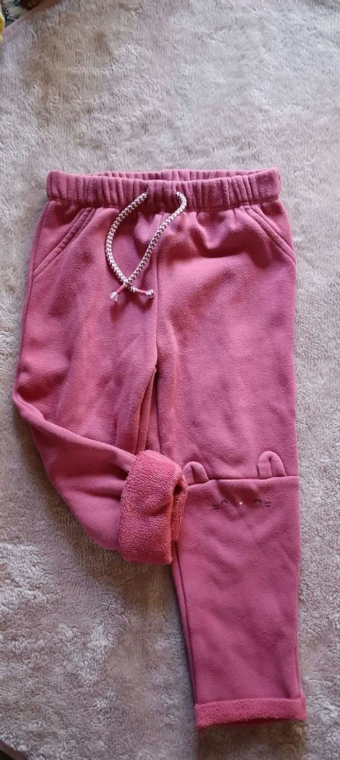 Pantalon polaire fille