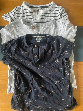 3 t-shirt 24 mois