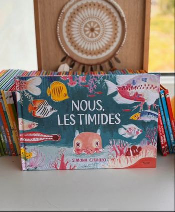 Livre nous les timides école des loisirs 