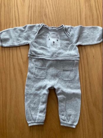 Combinaison grise Natalys