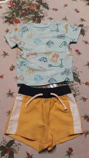 Ensemble été Primark 62cm 3 mois