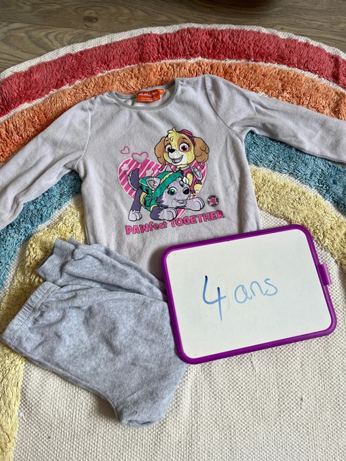 Pyjama velours chaud