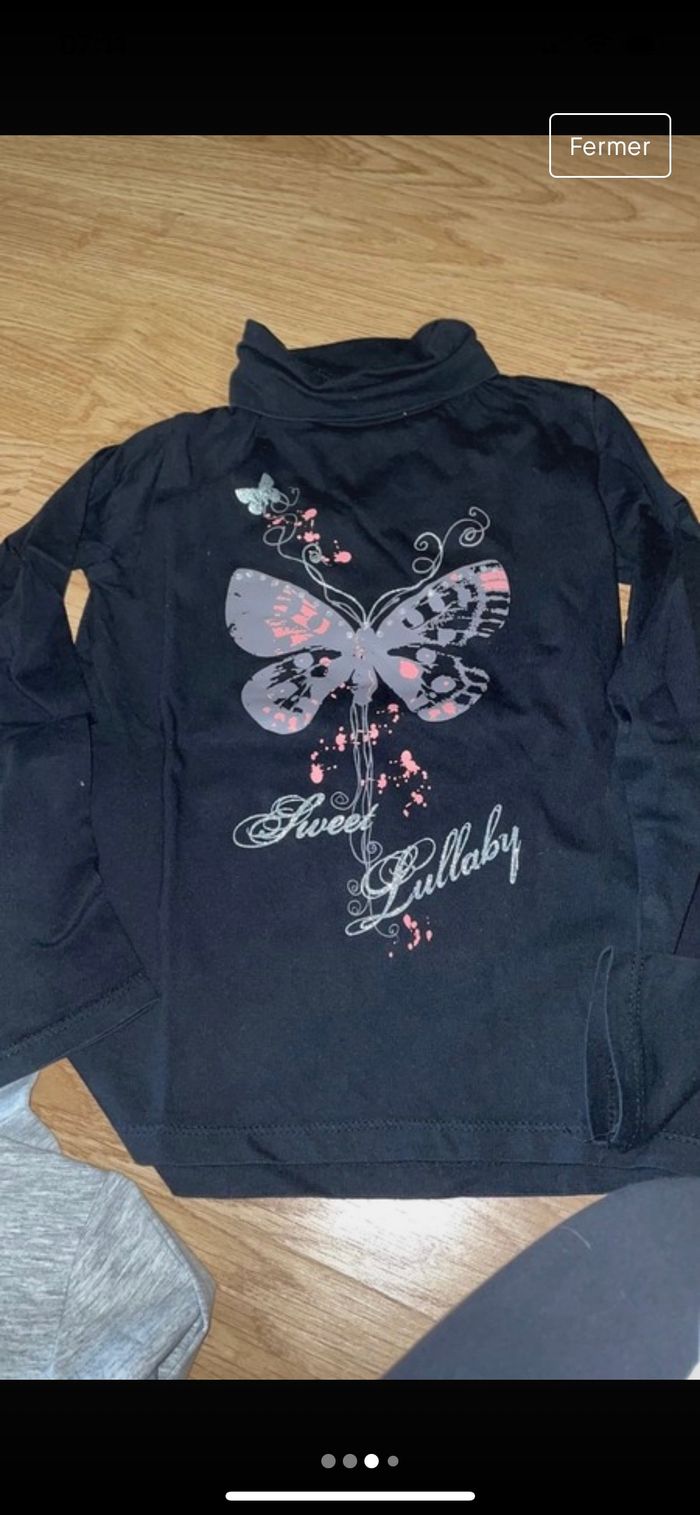 Lot de 4 tee-shirts fille - photo numéro 3