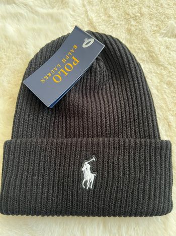Bonnet Ralph Lauren noir