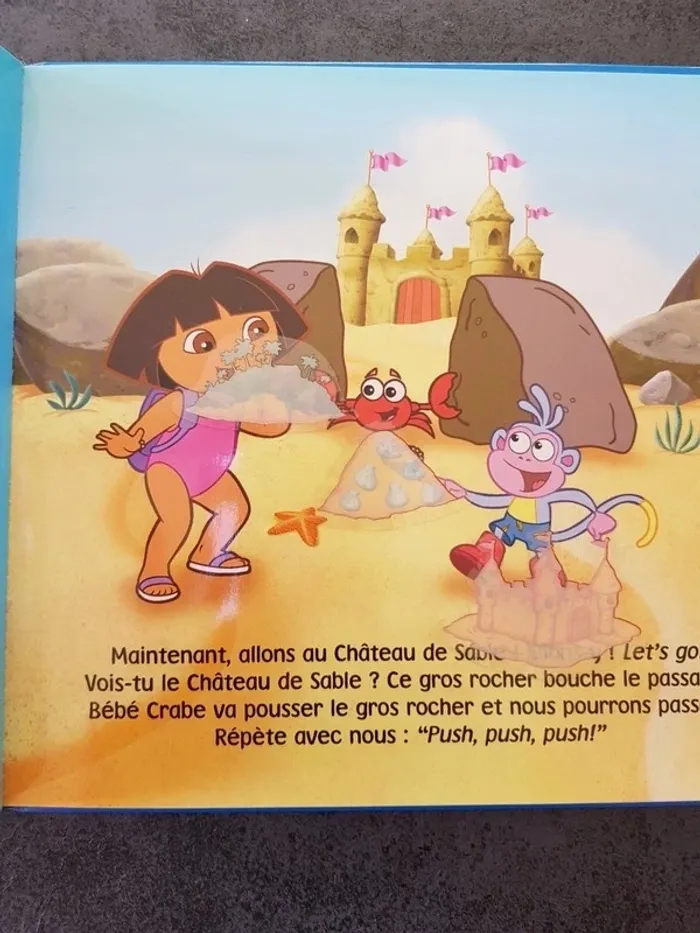 Dora et bébé crabe - photo numéro 5