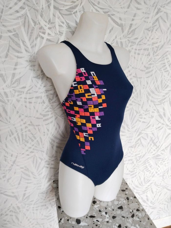 Maillot de bain femme 1 pièce Nabaiji Decathlon taille 36/38 - photo numéro 2