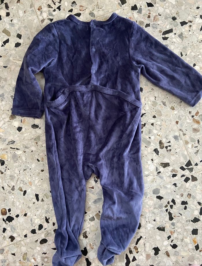 Pyjama violet 18 mois mots d enfants - photo numéro 3