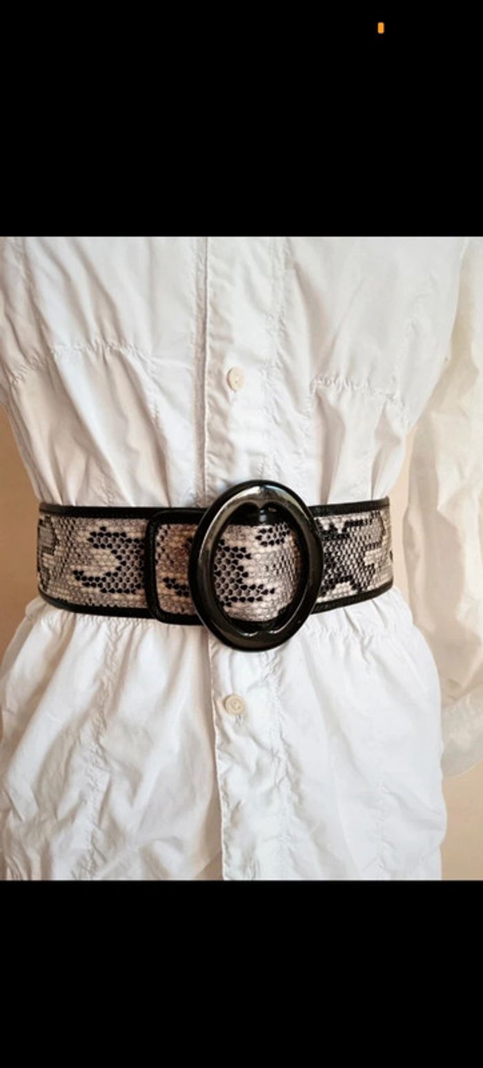Yves Saint Laurent | Ceinture vintage en passementerie - photo numéro 3