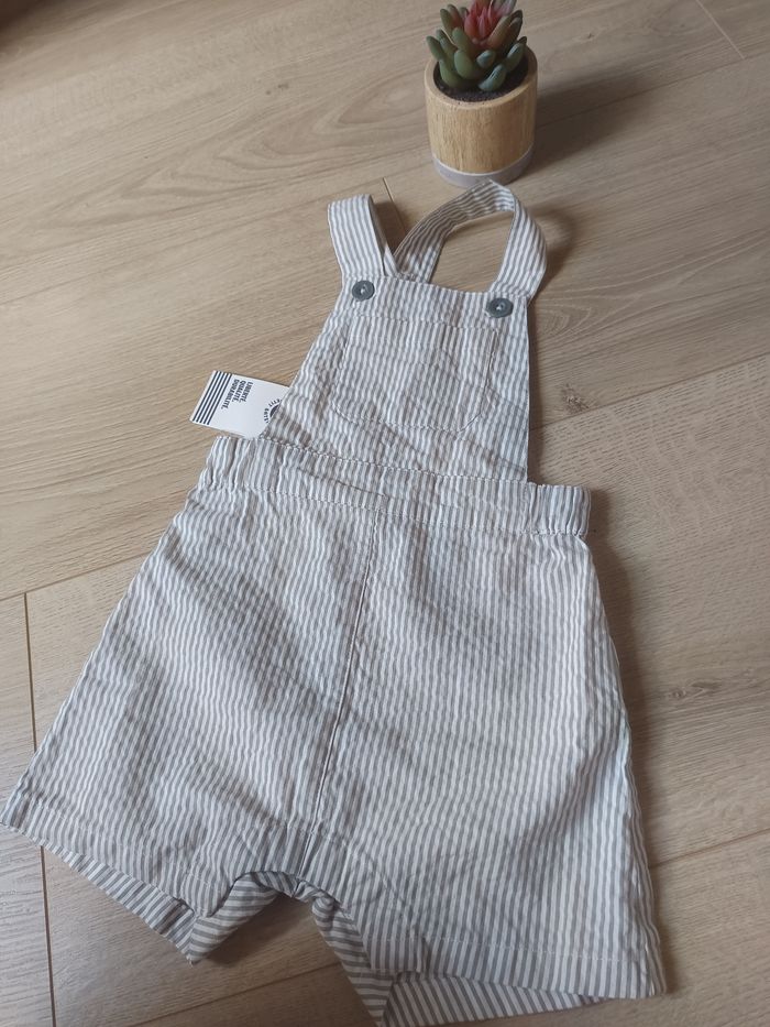 Salopette petit bateau