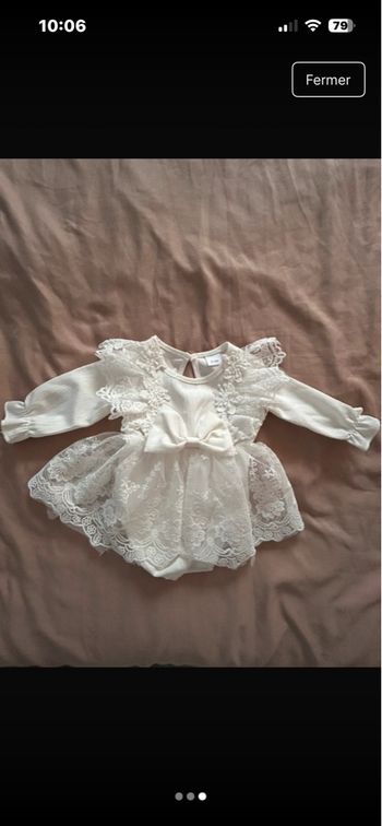 Robe pour bébé