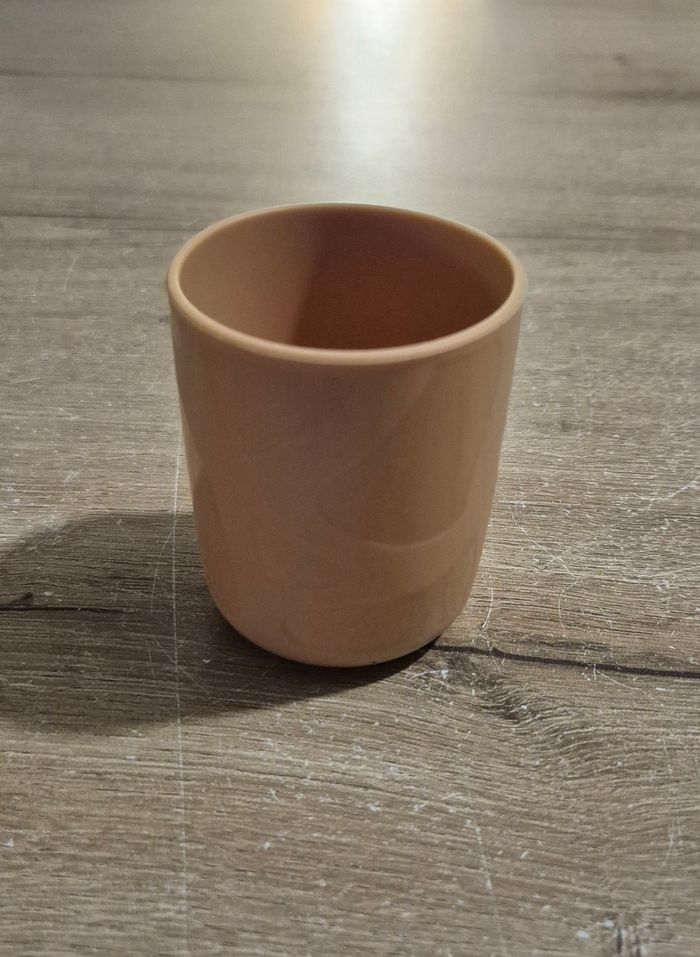 Bol et gobelet girafe en silicone - photo numéro 5