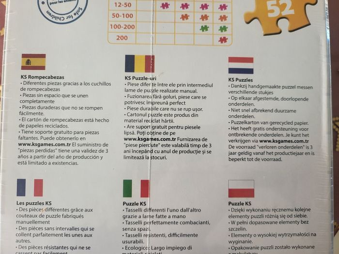 XL puzzle dogs ( chiens )🐕  52 34x95 - photo numéro 5