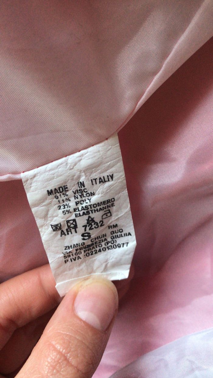 Veste blazer rose - photo numéro 2
