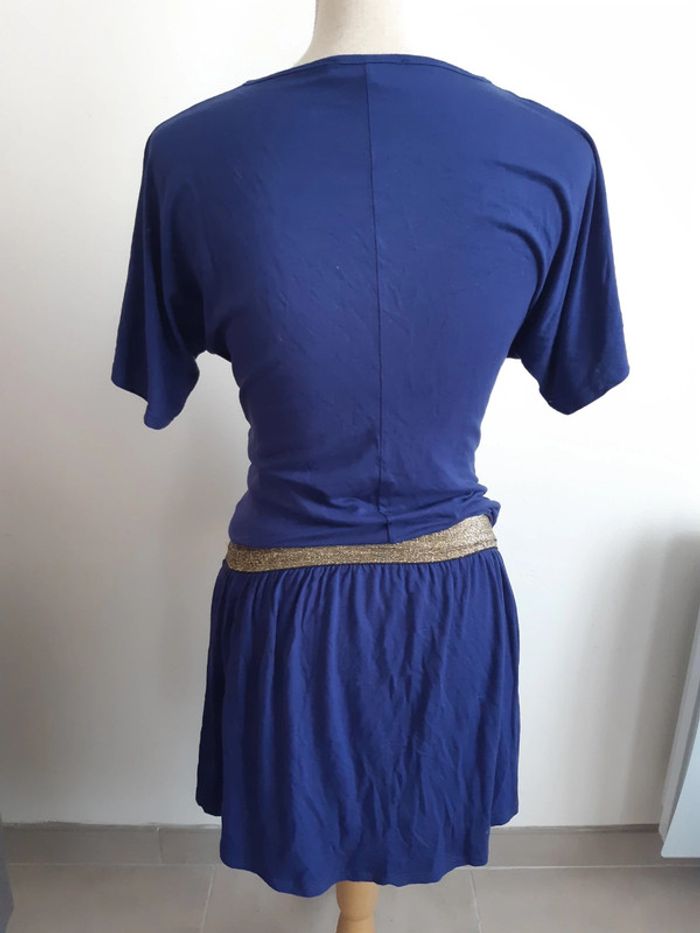 Robe bleue grossesse Envie de Fraise T36/38 - photo numéro 4