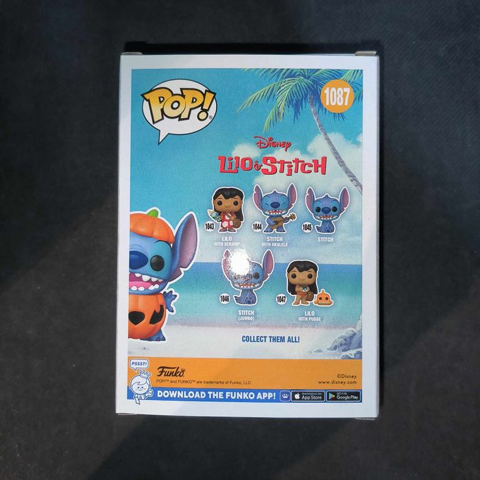 Figurine Funko Pop / Pumpkin Stitch 1087 / Lilo & Stitch / Disney / Spécial édition - photo numéro 2