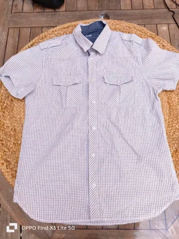 Chemise panche courte L