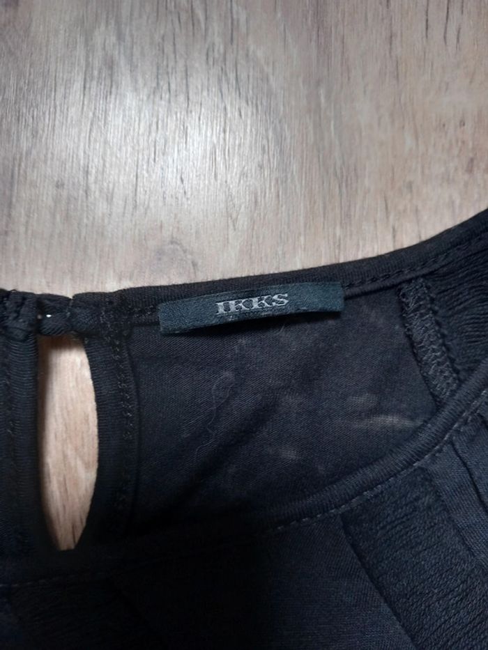 Robe noire ikks taille 40 - photo numéro 2