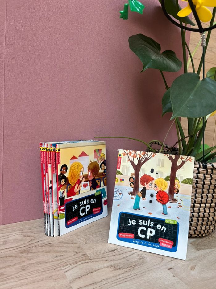 Lot 7 livres je suis en CP