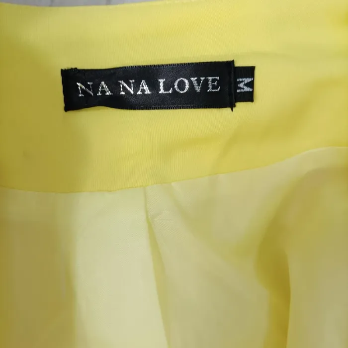 Veste jaune ouverte - Nana Love - Taille M A1212 - photo numéro 6