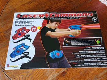 Laser pursuit command