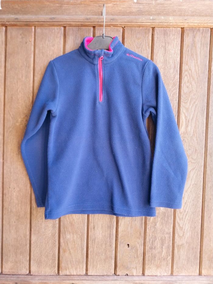 Pull polaire fille 8 ans quechua