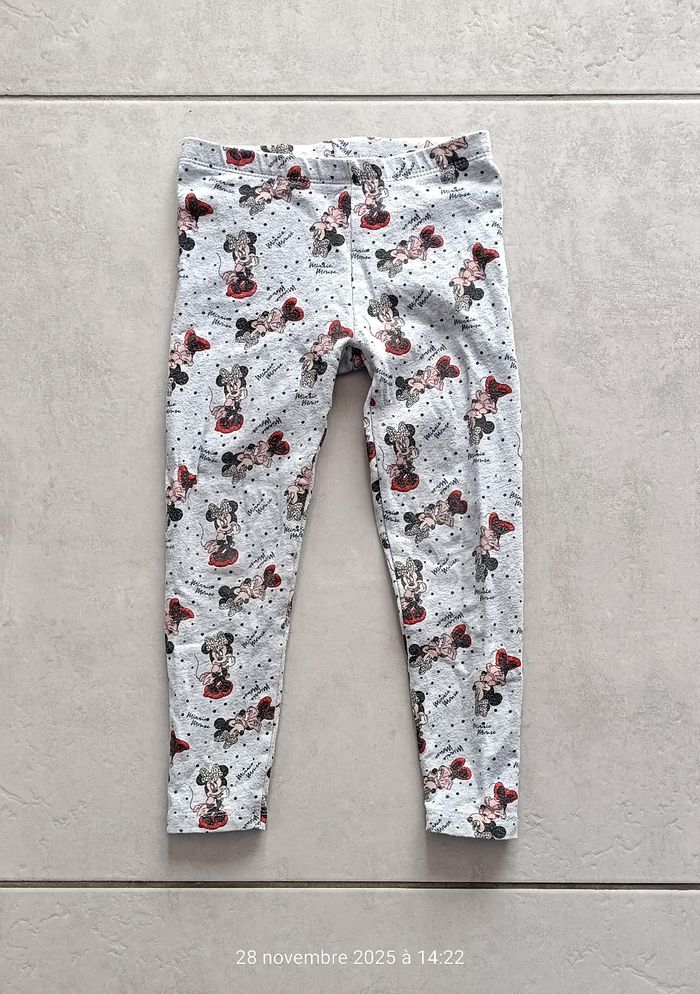 Ensemble/Pyjama 2 pièces mi saison Minnie - 3/4 ans - photo numéro 4