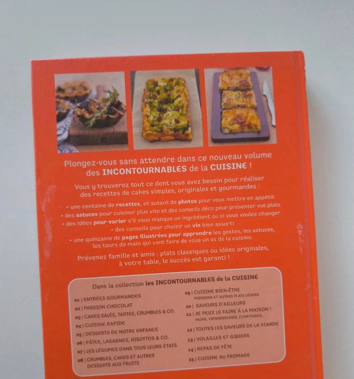 Livre de recettes cake tartes - photo numéro 2