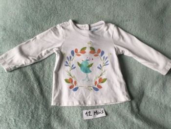 T-shirt ML 12 mois