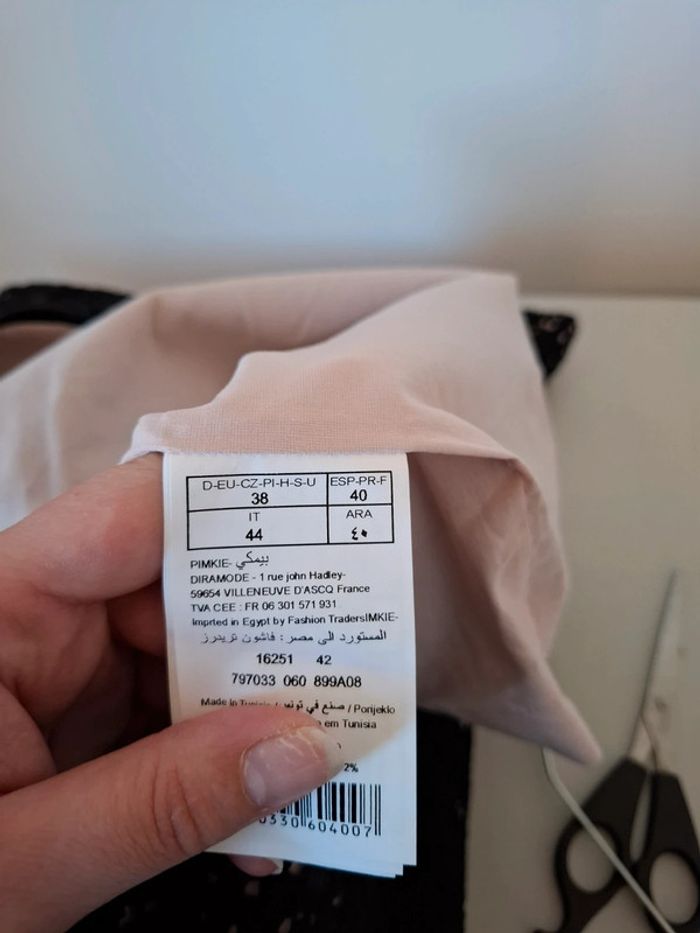 Robe bustier chic en dentelle Pimkie taille S/M 36/38 - photo numéro 11