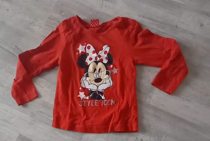 T-shirt manche longue Minnie