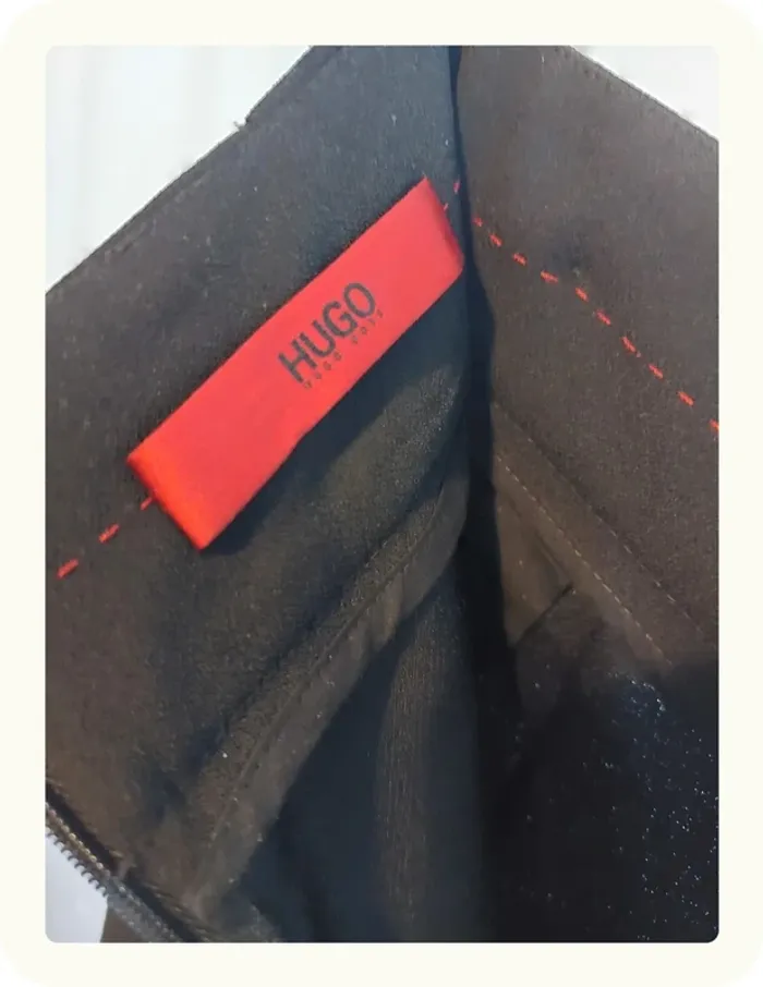 Pantalon ceinture tissu femme hugo boss - photo numéro 6