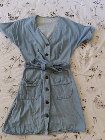 Robe ete effet jean avec ceinture et boutons sur le devant Primark 