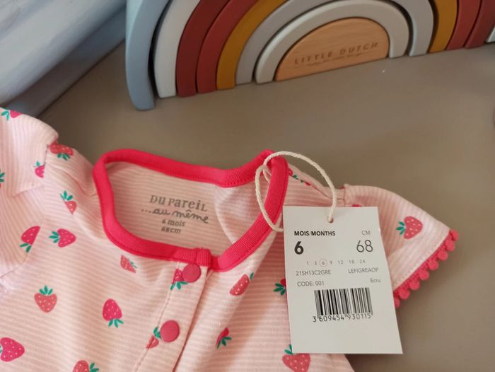 Barboteuse neuve 6 mois DPAM - photo numéro 3